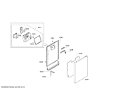 Схема №4 3VN300BA с изображением Передняя панель для посудомойки Bosch 00707847