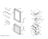 Схема №2 KGE36DL41 Bosch с изображением Модуль управления, запрограммированный для холодильника Bosch 12010536