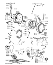 Схема №2 092 LS/CR с изображением Ручка (крючок) люка для стиралки Whirlpool 480111103134