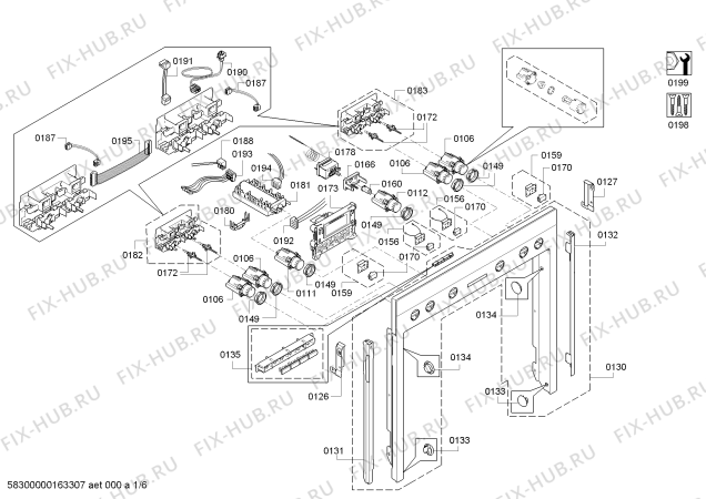 Схема №3 HE33BD540 с изображением Ручка переключателя для плиты (духовки) Siemens 00625954