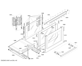 Схема №5 HBN634561F с изображением Панель управления для духового шкафа Bosch 00661072