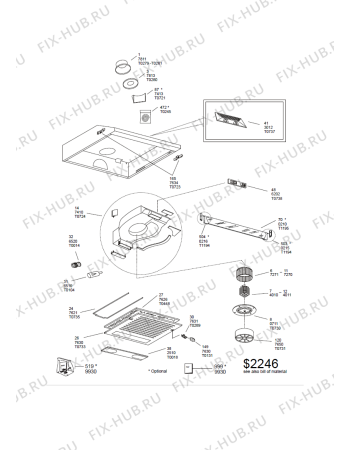 Схема №1 208355405286 6169150 с изображением Всякое для вентиляции Whirlpool 488000536644