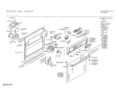 Схема №10 0730301551 GS25RA с изображением Планка для посудомоечной машины Bosch 00112437