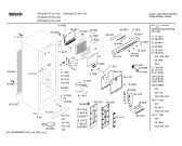Схема №1 KSU32620 с изображением Дверь для холодильника Bosch 00470020