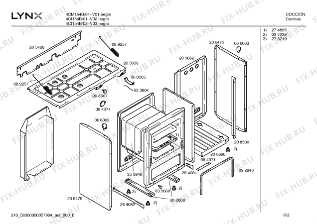 Схема №2 4CI154B с изображением Панель для электропечи Bosch 00218576