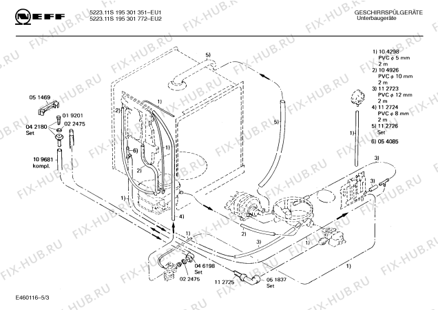 Схема №4 195301773 5223.11I с изображением Переключатель режимов для посудомойки Bosch 00084239