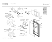 Схема №3 KS30U622FF с изображением Дверь для холодильника Siemens 00241845