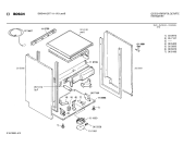 Схема №2 SMS4412FF с изображением Панель для посудомойки Bosch 00288035
