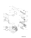 Схема №1 AKP 102/WH/003 с изображением Обшивка для плиты (духовки) Whirlpool 480121100097