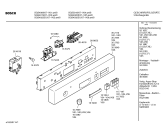 Схема №6 SGS5019 с изображением Передняя панель для посудомойки Bosch 00352444