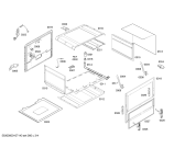 Схема №4 HSF64P30E9 STYLE I CKD с изображением Декоративная рамка для духового шкафа Bosch 00439127