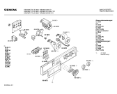 Схема №2 WM38310FG SIWAMAT PLUS 3831 с изображением Панель управления для стиральной машины Siemens 00273964