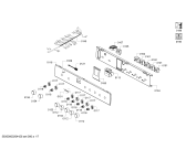 Схема №5 HK9K9V850M с изображением Ручка управления духовкой для плиты (духовки) Siemens 10004918