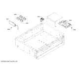 Схема №5 PRL304EH с изображением Крышка для электропечи Bosch 00245652