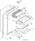 Схема №5 SKS91249C0 с изображением Блок управления для холодильника Aeg 973923776019016