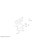 Схема №2 RW404960 с изображением Замок для холодильника Bosch 00615284