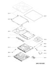 Схема №1 ACM 333/BA с изображением Запчасть для духового шкафа Whirlpool 481010800540