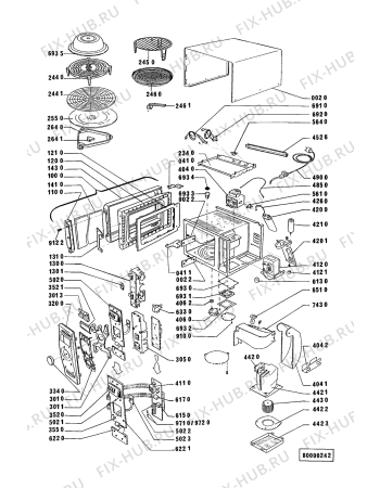 Схема №1 UKM 798 WH с изображением Трансформатор для микроволновки Whirlpool 481914578188