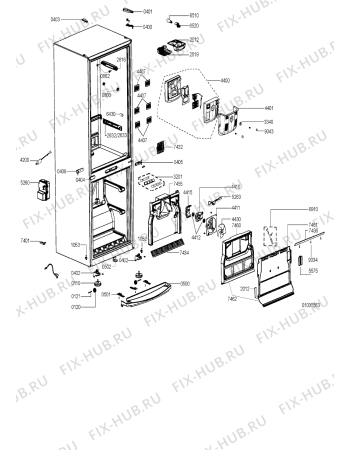 Схема №3 ARC 8120 AL с изображением Покрытие для холодильной камеры Whirlpool 481244029492