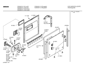 Схема №4 SHI4306 с изображением Вкладыш в панель для электропосудомоечной машины Bosch 00299705
