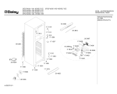 Схема №2 3FS3742 с изображением Дверь для холодильника Bosch 00214911