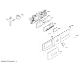 Схема №5 WM14E424 iQ300 varioPerfect с изображением Панель управления для стиральной машины Siemens 00706245
