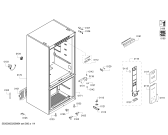 Схема №3 KGN86DW30N, Bosch с изображением Дверь для холодильной камеры Siemens 00718172