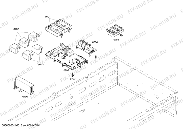 Схема №10 PG486GEBLP с изображением Держатель для плиты (духовки) Bosch 00242811