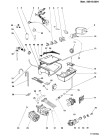 Схема №1 WG1037TPF (F021783) с изображением Инструкция по обслуживанию для стиралки Indesit C00064606