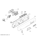 Схема №6 SGS46E26GB с изображением Столешница для электропосудомоечной машины Bosch 00479418