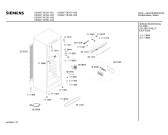 Схема №1 KS39V71IE с изображением Панель для холодильной камеры Siemens 00357731