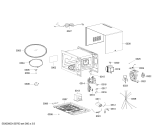 Схема №2 HMT84M420 с изображением Панель управления для микроволновки Bosch 00674826