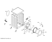 Схема №4 CWF08A11IL с изображением Панель управления для стиралки Bosch 00661570