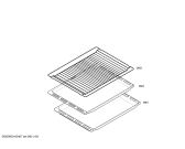 Схема №2 HE700450 с изображением Фронтальное стекло для плиты (духовки) Siemens 00473178