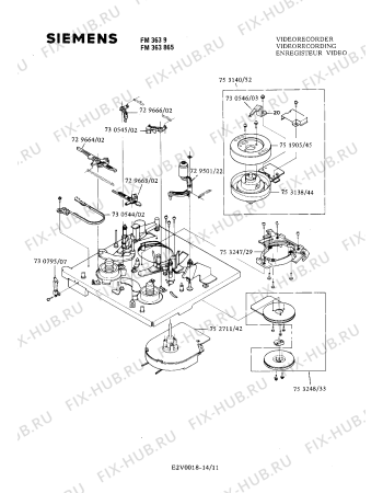 Схема №10 FM3639 с изображением Инструкция по эксплуатации для видеоэлектроники Siemens 00530346