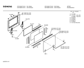 Схема №5 HB53260EU с изображением Фронтальное стекло для электропечи Siemens 00298927