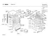 Схема №1 KSV3111L с изображением Дверь морозильной камеры для холодильной камеры Bosch 00203758