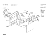 Схема №5 0730102034 SMS510288 с изображением Передняя панель для посудомоечной машины Bosch 00114900