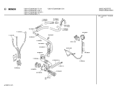 Схема №5 0722044382 V340 с изображением Панель для стиралки Bosch 00113196