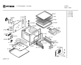 Схема №5 P1HCB42427 с изображением Крышка для плиты (духовки) Bosch 00369779