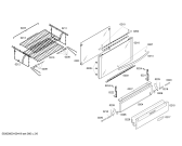 Схема №3 HSK66K42EH HF EXPORTACAO с изображением Панель для плиты (духовки) Bosch 00219807