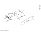 Схема №5 HBA241320S Bosch с изображением Панель управления для духового шкафа Bosch 00747463