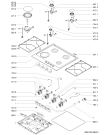 Схема №2 AKT 606 IX с изображением Противень (решетка) для плиты (духовки) Whirlpool 481245858559