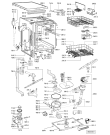 Схема №4 ADP 8300 с изображением Панель для электропосудомоечной машины Whirlpool 481245373555