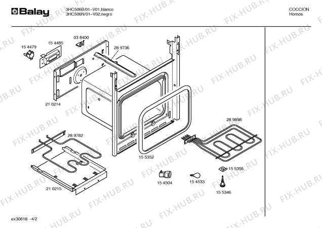 Схема №4 3HC504N с изображением Ручка конфорки для плиты (духовки) Bosch 00154658