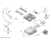 Схема №2 SBA46AX00N accent line с изображением Силовой модуль запрограммированный для электропосудомоечной машины Bosch 12018105