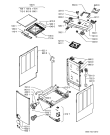 Схема №1 AWE 6519 с изображением Блок управления для стиральной машины Whirlpool 480111104705