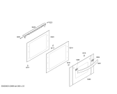 Схема №2 3HT518XAD horno.balay.ind.multf.pta-car.inx.adapta с изображением Фронтальное стекло для духового шкафа Bosch 00665253