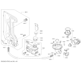 Схема №4 SGE63E15UC с изображением Модуль управления для посудомойки Bosch 00706177