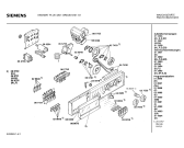 Схема №3 WM43010 SIWAMAT PLUS 4301 с изображением Панель управления для стиралки Siemens 00280767